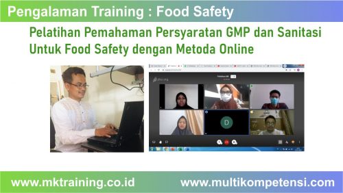 training GMP dan sanitasi untuk food safety