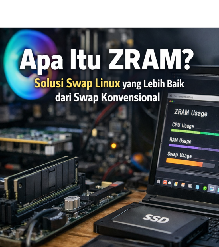 Apa Itu ZRAM? Solusi Swap Linux yang Lebih Baik dari Swap Konvensional
