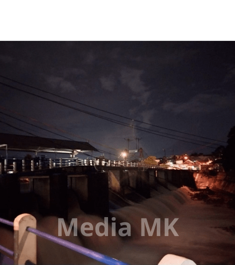 Update Tinggi Muka Air Bendung Katulampa Bogor Jumat 20 Februari 2026: Status Siaga 4, Warga Diminta Waspada