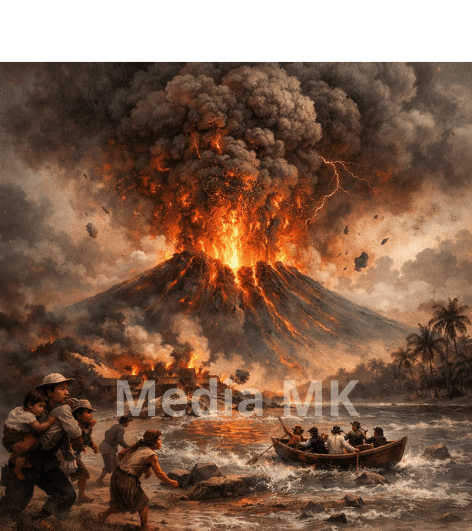 Gemini berkata Kisah Letusan Gunung Galunggung 1822 yang Mengubah Wajah Tasikmalaya