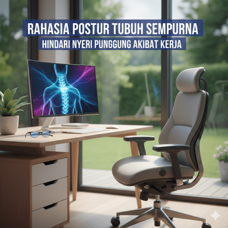 Rahasia Postur Tubuh Sempurna: Hindari Nyeri Punggung Akibat Kerja