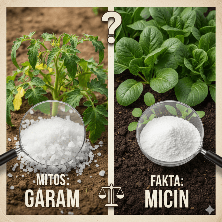 Mitos atau Fakta: Perbandingan Efektivitas Garam dan Micin sebagai Pupuk Alami
