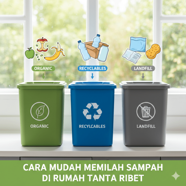 Cara Mudah Memilah Sampah di Rumah Tanpa Ribet.