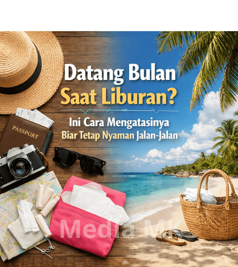 Datang Bulan Saat Liburan? Ini Cara Mengatasinya Biar Tetap Nyaman Jalan-Jalan