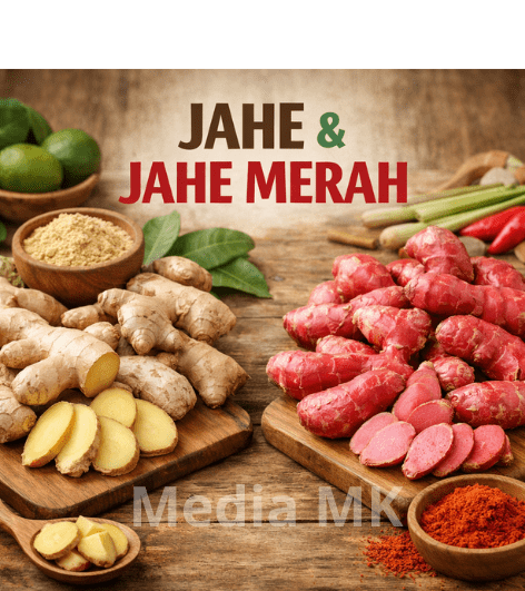 Jahe Merah vs Jahe Biasa, Mana yang Lebih Baik untuk Kesehatan?