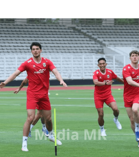 Timnas Indonesia Matangkan Strategi Lawan Saint Kitts and Nevis Nanti Malam