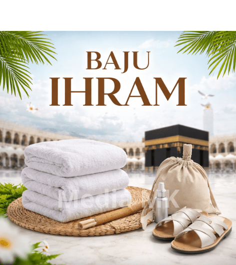 Cara Memakai Baju Ihram yang Benar Sesuai Sunnah
