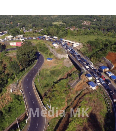 Arus Balik Padat di Lingkar Gentong, Banyak Mobil Mogok Saat Tanjakan