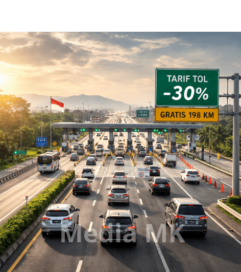 Mudik Lebaran 2026 Lebih Murah, Pemerintah Pangkas Tarif Tol 30 Persen dan Gratiskan 198 Km Ruas Tol