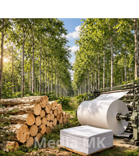 Acacia Mangium sebagai Sumber Bahan Baku Kertas yang Cepat Tumbuh dan Efisien
