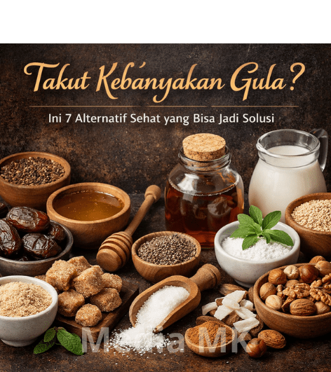 Takut Kebanyakan Gula? Ini 7 Alternatif Sehat yang Bisa Jadi Solusi