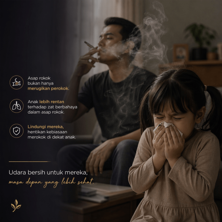 Masih Merokok di Dekat Anak? Ini Risiko yang Mengintai