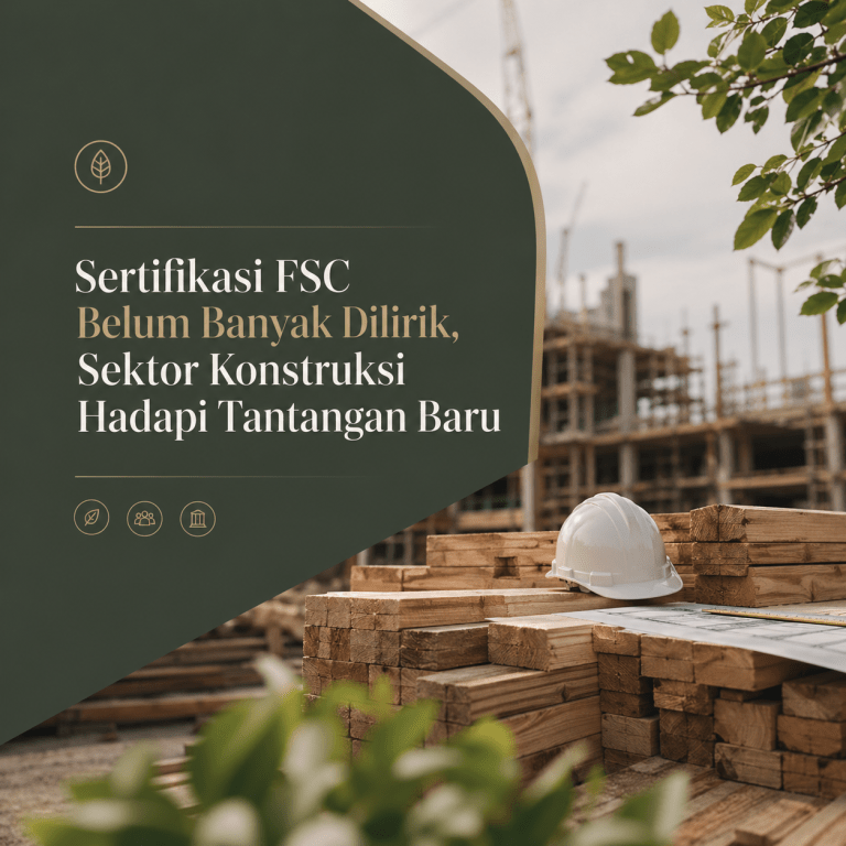Sertifikasi FSC Belum Banyak Dilirik, Sektor Konstruksi Hadapi Tantangan Baru