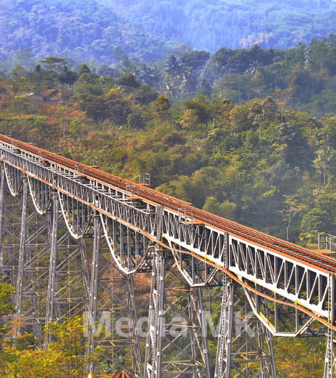 Jembatan Cikubang: Saksi Bisu Perjalanan Kereta Api di Jawa Barat