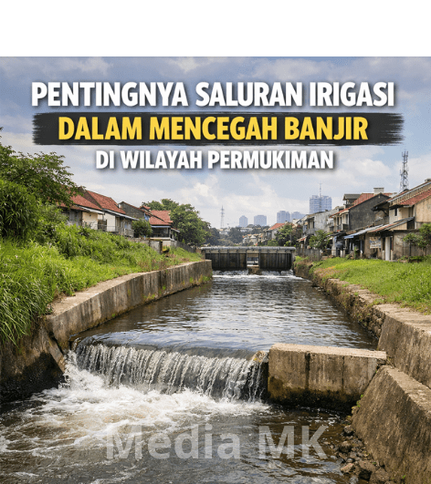 Pentingnya Saluran Irigasi dalam Mencegah Banjir di Wilayah Permukiman