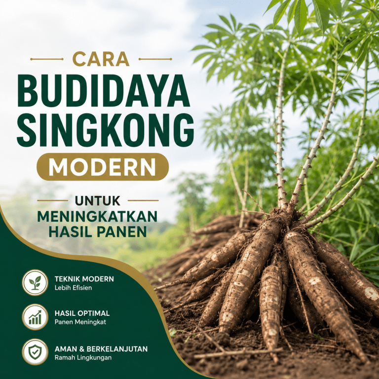 Cara Budidaya Singkong Modern untuk Meningkatkan Hasil Panen
