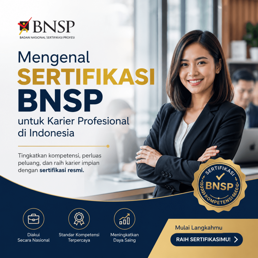 Mengenal Sertifikasi BNSP untuk Karier Profesional di Indonesia