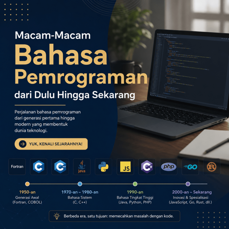 Macam-Macam Bahasa Pemrograman dari Dulu Hingga Sekarang