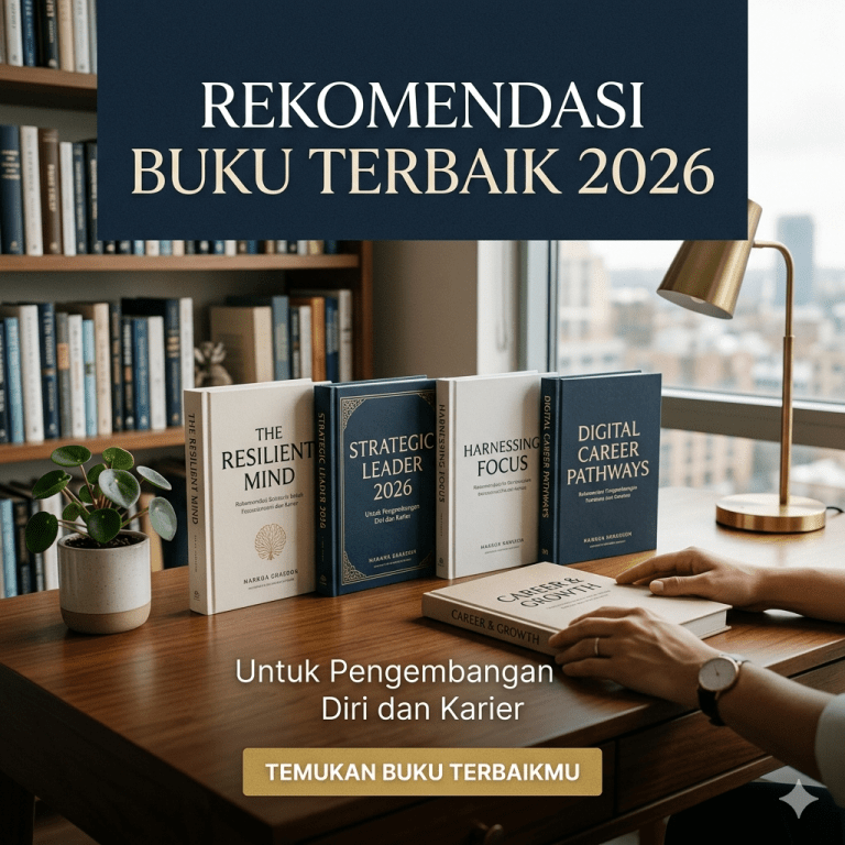 Rekomendasi Buku Terbaik 2026 untuk Pengembangan Diri dan Karier