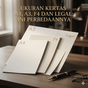 Ukuran Kertas A4, A3, F4 dan Legal: Ini Perbedaannya