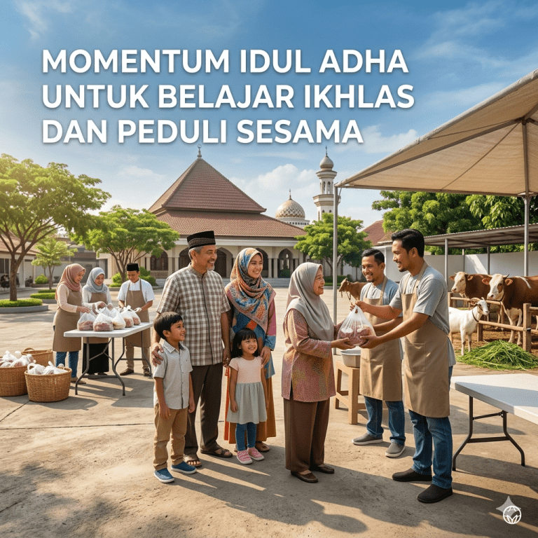 Momentum Idul Adha untuk Belajar Ikhlas dan Peduli Sesama