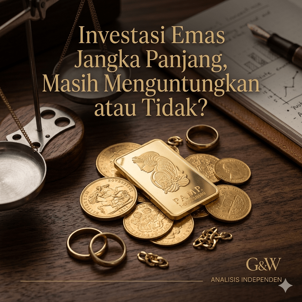 Investasi Emas Jangka Panjang, Masih Menguntungkan atau Tidak?