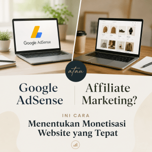 Google AdSense atau Affiliate Marketing? Ini Cara Menentukan Monetisasi Website yang Tepat