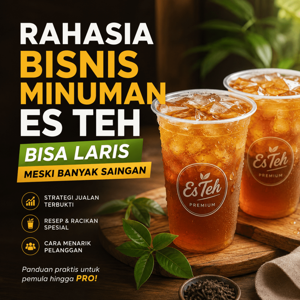 Rahasia Bisnis Minuman Es Teh Bisa Laris Meski Banyak Saingan