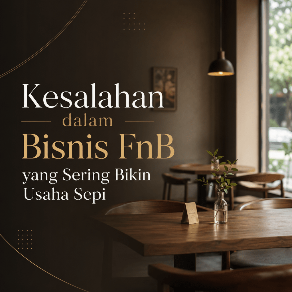 Kesalahan dalam Bisnis FnB yang Sering Bikin Usaha Sepi