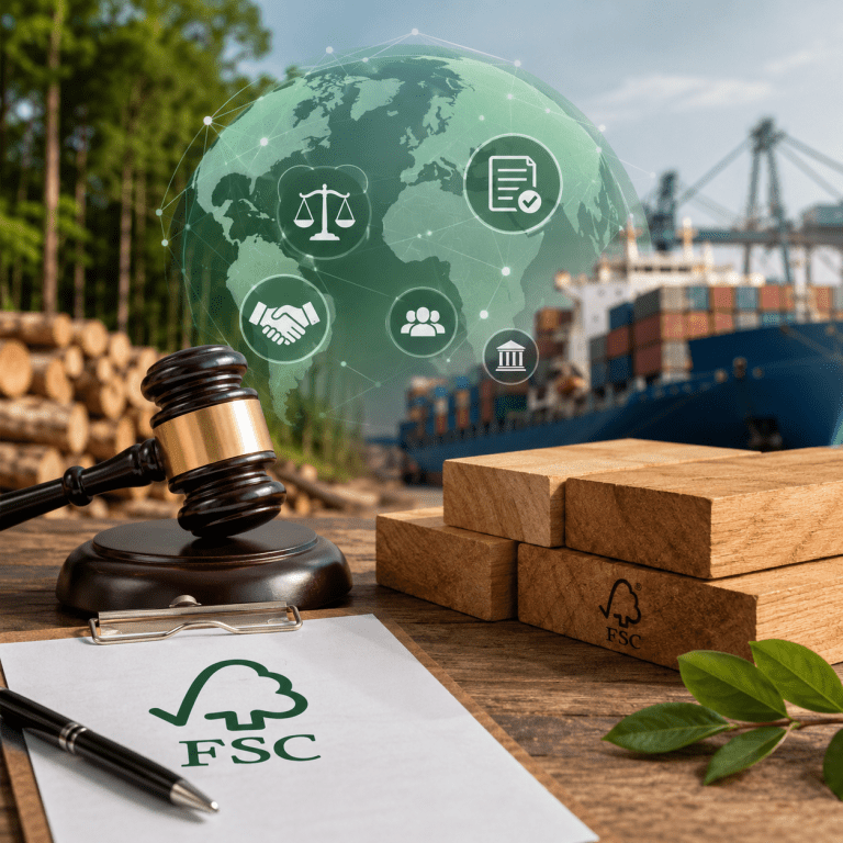 Legalitas Kayu Jadi Penentu Bisnis Global, Mengapa Kepatuhan FSC CoC Tak Bisa Diabaikan?