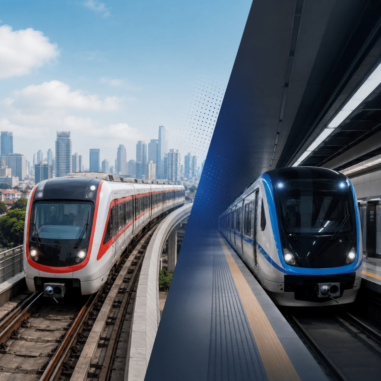 Mengenal Perbedaan LRT dan MRT