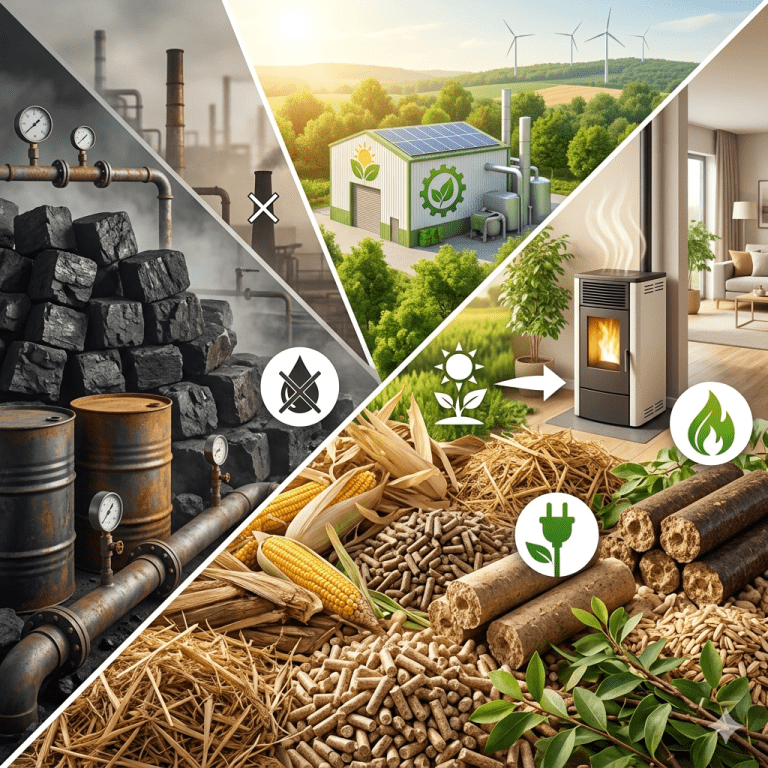 Ganti Bahan Bakar dari Fosil (Batu Bara, Minyak Bumi, dan Gas Alam ) dengan Biomasa Energy