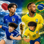 Mimpi Captain Tsubasa Jadi Nyata! Duel Jepang vs Brasil di Piala Dunia 2026 Bikin Pecinta Sepak Bola Bernostalgia