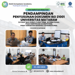Perkuat Mutu Pendidikan, Universitas Mataram Gelar Pelatihan ISO 21001 Bersama MK Academy