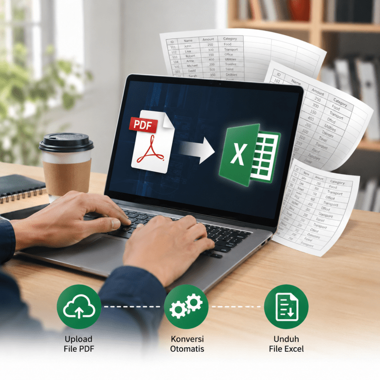 Ubah PDF ke Excel Tanpa Ribet, Ini 3 Cara Praktis Biar Data Langsung Siap Diolah