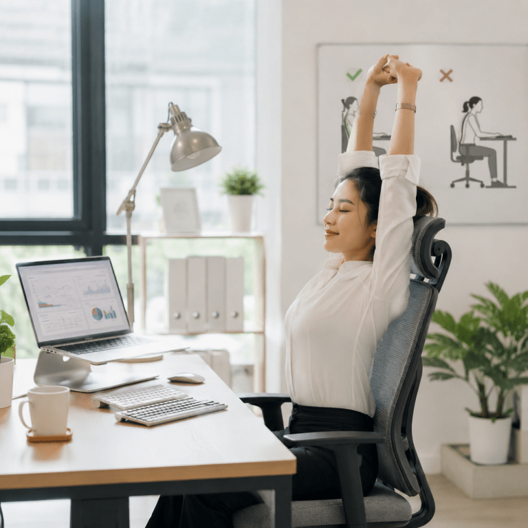 Bekerja Lebih Nyaman dengan Ergonomi: Cara Sederhana Menjaga Produktivitas dan Kesehatan