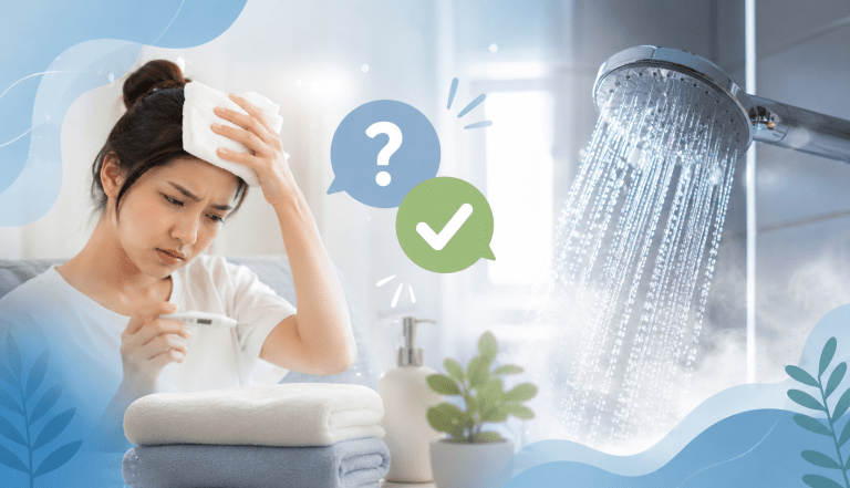 Mitos atau Fakta: Saat Demam Tidak Boleh Mandi? Ini Cara Aman Melakukannya
