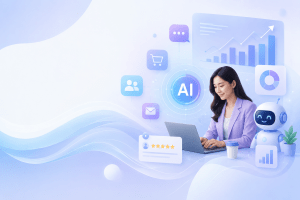 AI dalam Bisnis Digital: 6 Cara Cerdas Meningkatkan Efisiensi, Pelayanan, dan Pertumbuhan Usaha
