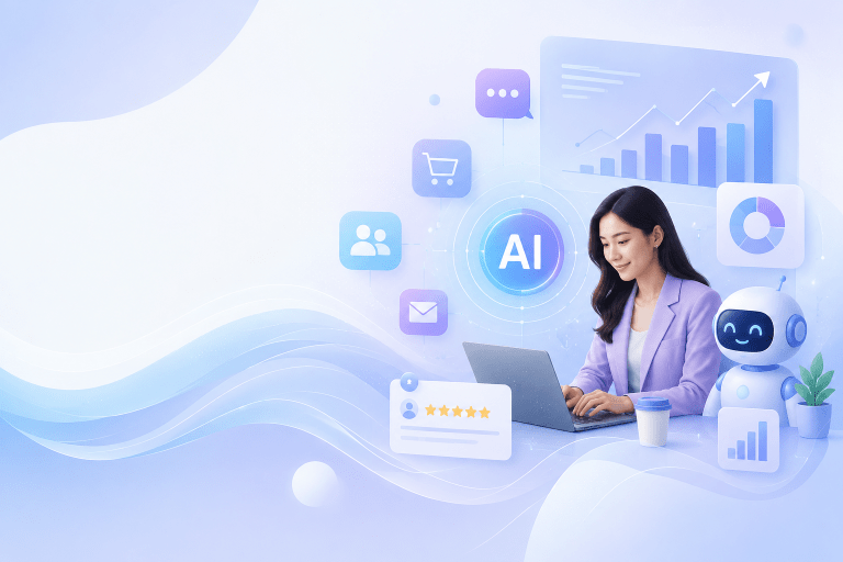 AI dalam Bisnis Digital: 6 Cara Cerdas Meningkatkan Efisiensi, Pelayanan, dan Pertumbuhan Usaha