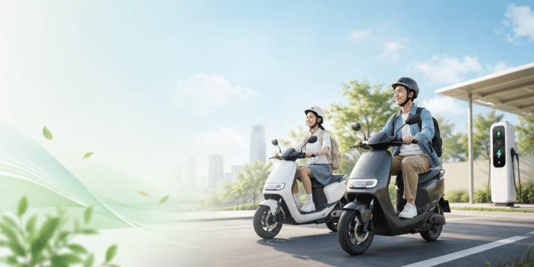 Motor Listrik Jadi Solusi Hemat untuk Pekerja dan Pelajar