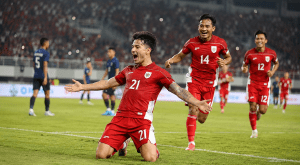Mitchell Baker Cetak Hattrick, Timnas Indonesia Libas Kamboja 5-1 di Pakansari