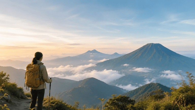 10 Rekomendasi Gunung untuk Pendaki Pemula di Indonesia