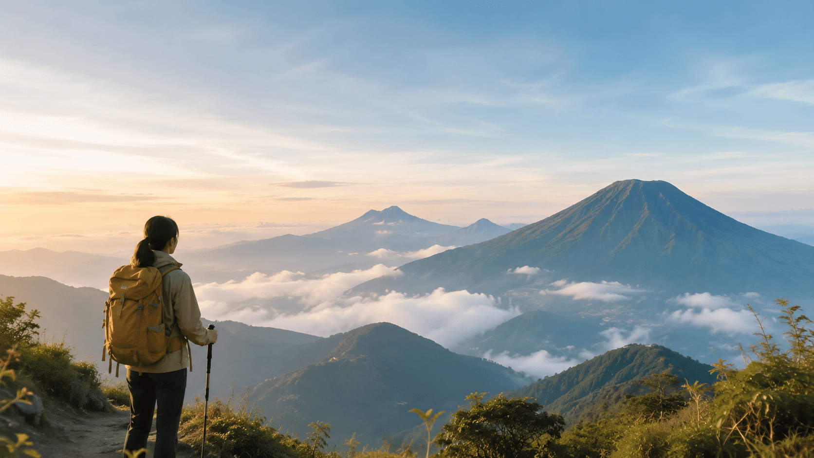 10 Rekomendasi Gunung untuk Pendaki Pemula di Indonesia