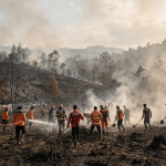 Karhutla di Gunung Putri Garut Hanguskan Satu Hektare Lahan, Tim Gabungan Bergerak Cepat Cegah Api Meluas