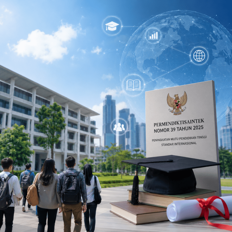 Permendiktisaintek Nomor 39 Tahun 2025 Resmi Berlaku, Kampus Dituntut Tingkatkan Mutu hingga Standar Internasional