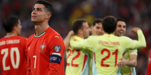 Tangis Ronaldo Warnai Langkah Portugal Terhenti