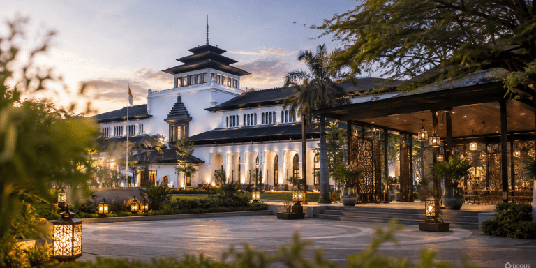 Gedung Sate Berwajah Baru, Pasanggrahan Panca Rasa Jadi Ruang Publik Bernuansa Nusantara