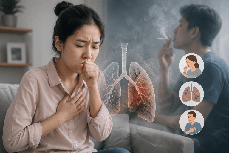 Paparan Asap Rokok Bisa Diam-Diam Merusak Paru-Paru, Kenali 3 Tandanya