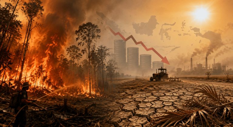 Karhutla di Tengah El Nino Bisa Picu Kerugian Ekonomi Berantai
